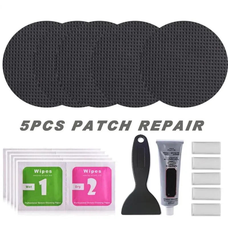 Description Picture 4 of itemTrampoline Patches Repair KIts on Patches Repair KIts Waterproof Puncture Repair Patches for Fixing Tent Trampoline Mat