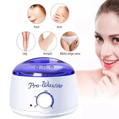 Professional Electric Wax Heater Non Sticky Adjustable Temperature Pot Wax Melt Warmer Abs Shell Temperature Wax Warmer