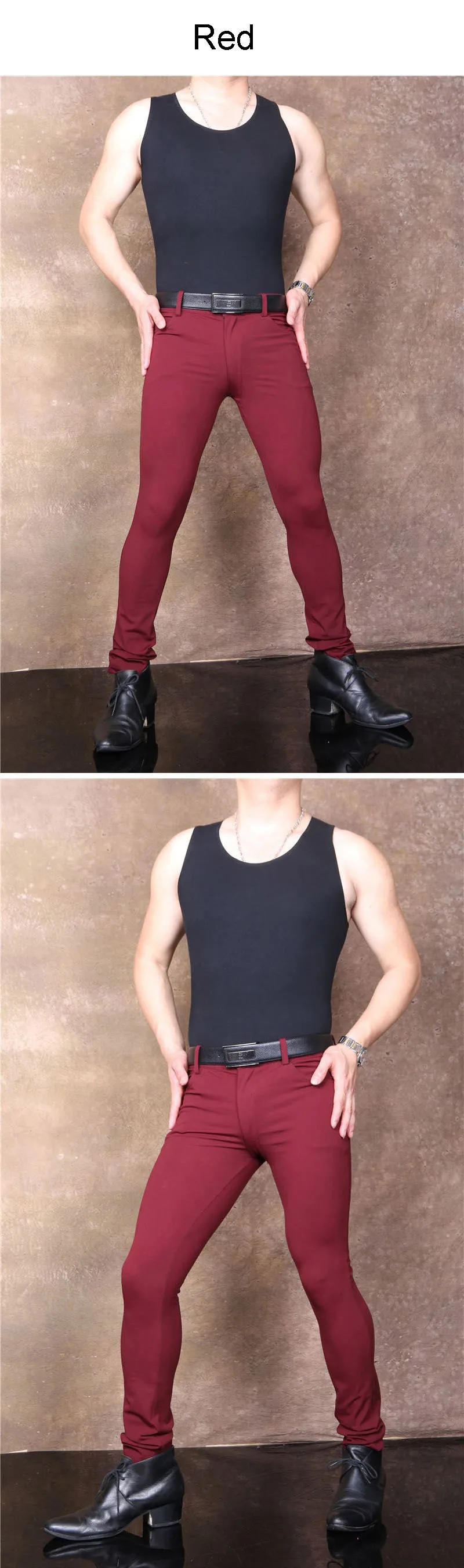 Description Picture 4 of itemPlus Size Cotton Mens Joggers Pants Fitness Legging Pencil Pant Trousers Men Pantalon Hombre Streetwear Casual Pants Jogger