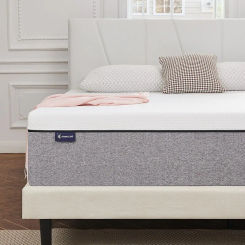 S SECRETLAND Queen Mattress, 10 inch Gel Memory Foam Mattress with CertiPUR-US Bed Mattress in a Box for Sleep Cooler