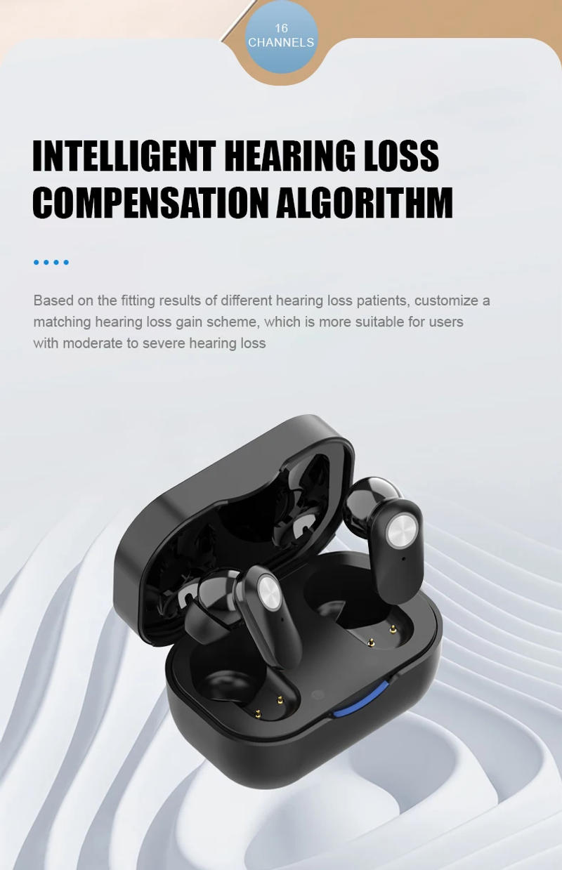 Description Picture 5 of itemRechargeable Bluetooth Hearing Aid Wireless Digital Hearing Aid Sound Amplifier High Quality Deaf Hearing Aids Free Shipping