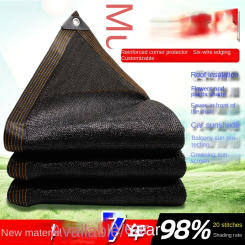 Net Ultra-Fine-Meshed Thickening Sun Protection Shade Net Edge Punching Shading Network Outdoor Courtyard Sunshade Net