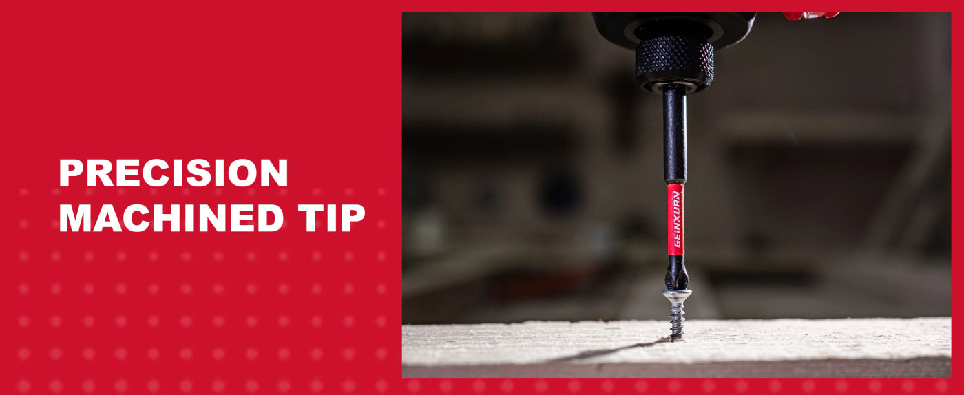 Description Picture 6 of itemGEINXURN Impact Tough #2 Square 1 in/2in. Power Driver Bits, S2 Alloy Steel Magnetic SQ2 Screwdriver Bits Set