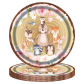 9inch plates-8pcs