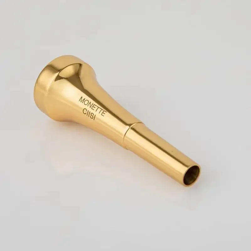 Description Picture 4 of itemMonette Bb Trumpet Mouthpiece 7C 5C 3C 1.5C Size Pro Silver/Gold Plated Copper Musical Brass Instruments Trumpet Accessories