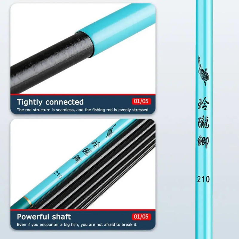 Description Picture 6 of itemNew 40cm Short Fishing Rod Ultralight Hand Pole Stream Rod Easy-to-Handle Telescopic Fishing Accessories for Adult Children