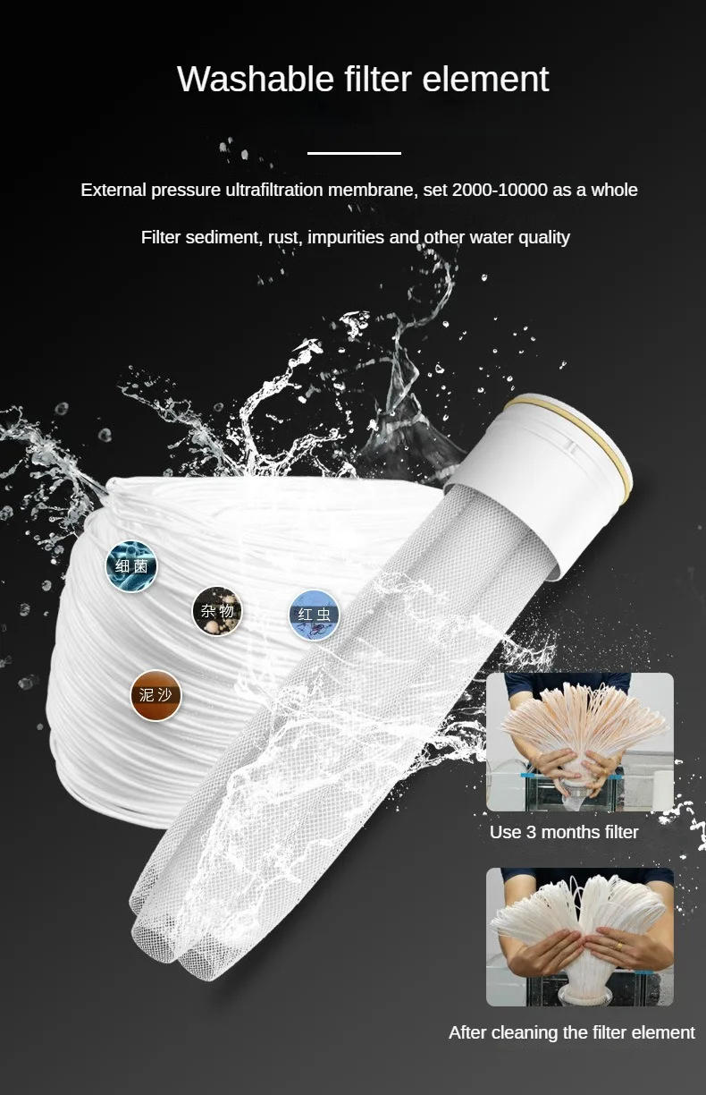 Description Picture 5 of itemWhole House Water Filter System,Stainless Steel Large Flow Water Filtration Reduces Sediment, Chlorine Taste and Odor, and Scale