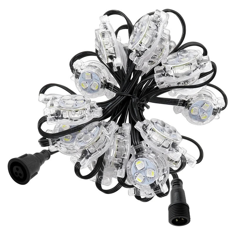 Description Picture 4 of item10M/lot TM1814IC DC12V 30MM Diameter RGBW High quality Permanent track lights lights,10 lights/M or 5 lights/M with track