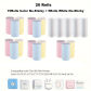 15 Color 5 White