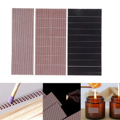 Portable Self-Adhesive Lightweight Convenient Scented Candle Accessories Phosphorus Sheet Flame Paper Matchstick Sticker