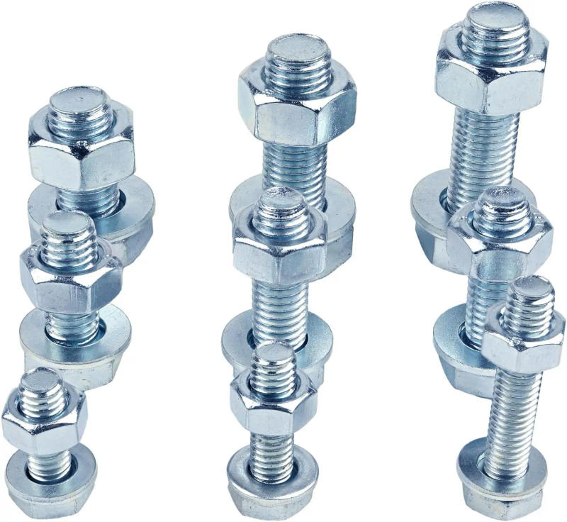 Description Picture 4 of itemHex Bolts M6 M8 M10 and Hex Nuts and Washers Set Kit,Nuts and Bolts Assortment Kit, Assorted Nuts and Bolts, Nut Bolt