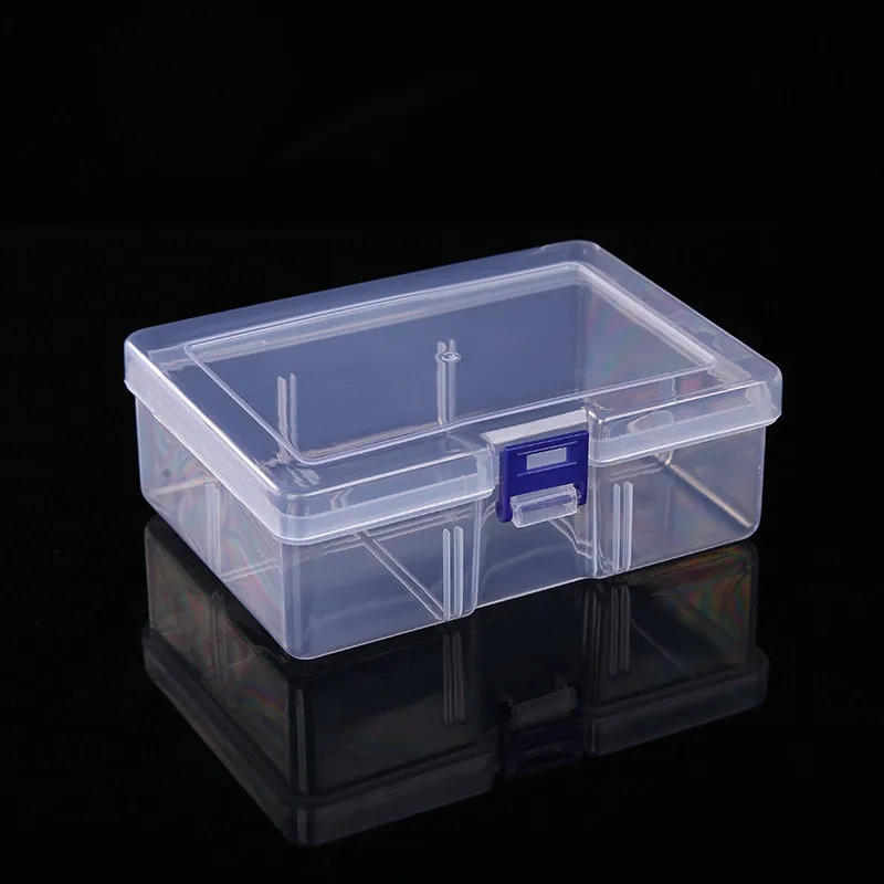 Description Picture 6 of itemPlastic Transparent Storage Box Home Sundries Organizer Case Jewelry Beads Container Box Tools Accessories