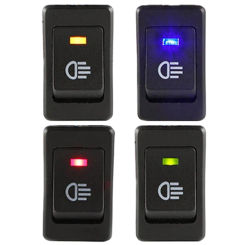 ASW-17D LED Car Switch ON-OFF Toggle Switch Indicator Rocker LED Work Light 12V 35A Electrical Equipment Supplies