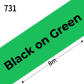 Black on Green