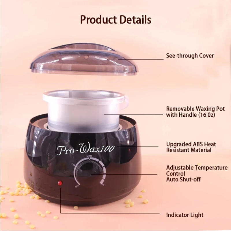 Description Picture 4 of itemProfessional Wax Warmer Heater for Depilatory Epilator Paraffin Wax Bean Bead Heating Machine Hair Removal Tool