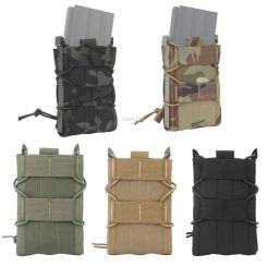 5.56mm Tactical Molle Mag Pouches Adjustable Shooting Hunting Rifle Pistols Waist Pouch AK AR M4 AR15 Single Magazine Pouches