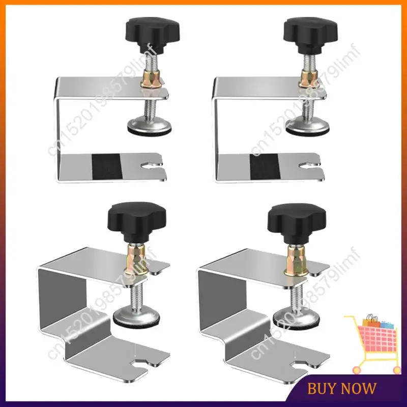 Description Picture 5 of itemMSOR-4PCS C Clamp Cabinet Hardware Jig Drawer Fixing Clip For Install Door Drawer Front Knobs Pulls Handles Woodworking Tools