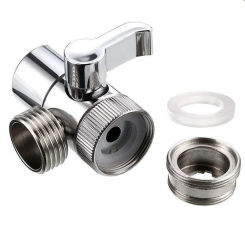 1PC Switch Faucet Adapter Kitchen Sink Splitter Diverter Valve Water Tap Connector  for Toilet Bidet Shower Bathroom Accessories
