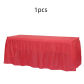 Red Table skirt