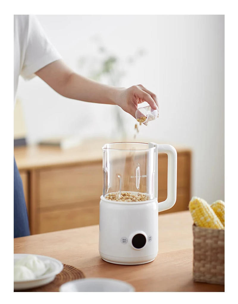 Description Picture 4 of itemOlayks Soybean Milk Machine Electric Juicer Blender Mini Soy Milk Maker Wall Breaking Machine Kitchen Appliances 220V