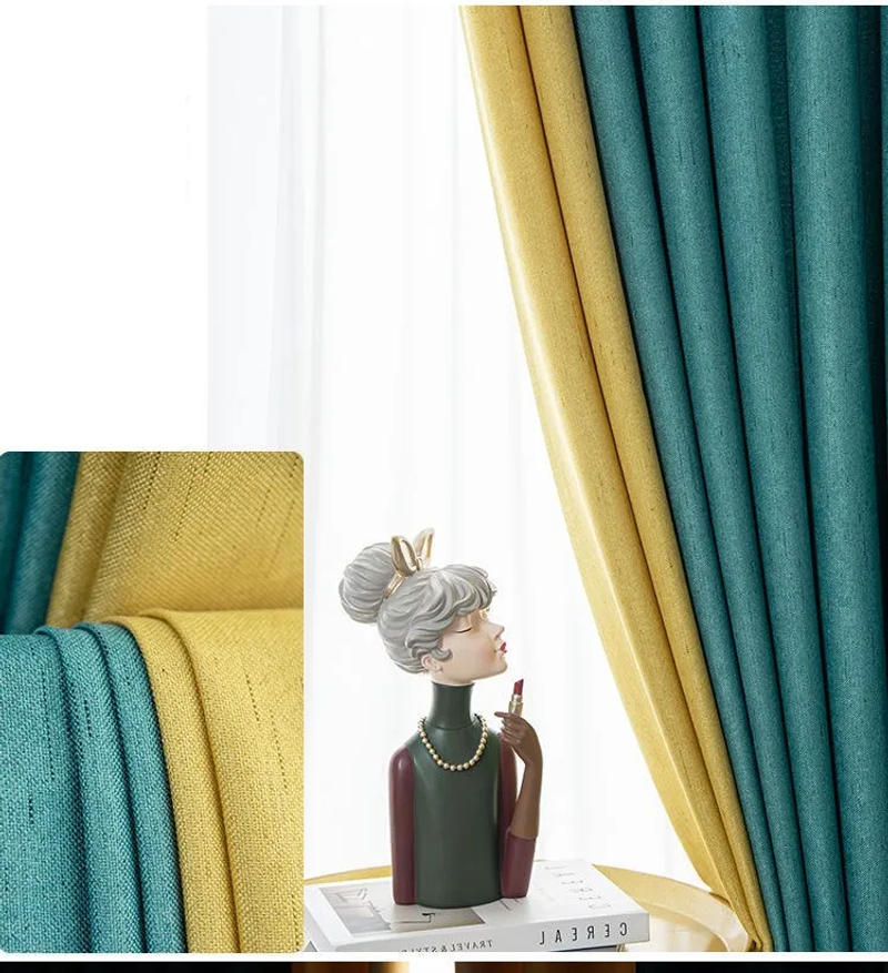 Description Picture 6 of item310cm Height Curtain for Living Room Modern Curtains for Bedroom Draperies for Sliding Door/Hall/Dorm Window Custom Made