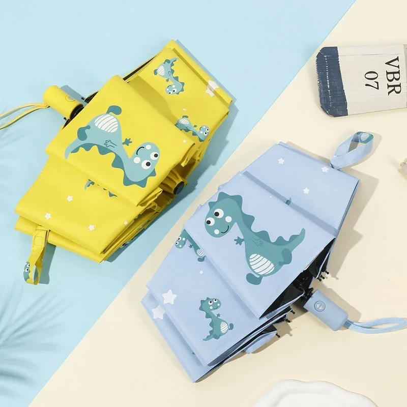 Description Picture 6 of itemAutomatic umbrella Cute dinosaur automatic children umbrella Sunshade Thickening and Durable Travel folding automatic umbrella