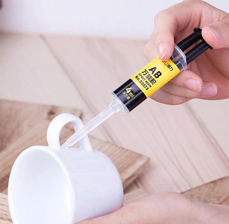 Description Picture 6 of itemEpoxy Resin AB Glue Waterproof Instant Fast Adhesive Repair Strong Super Liquid Glue for Glass Metal Ceramic Woodworking