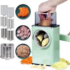 4 In 1 Manual Vegetable Cutter Multifunction Slicer Potatoes Slicer Chopper French Fries Shredders  The Grater Kitchen Gadgets