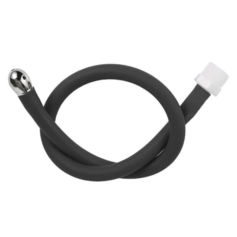 Description Picture 2 of itemFlexible Silicone Enema Bidet Tube with Comfortable Nozzle Attachment - 50cm Hose for Bathroom Accessories