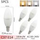 5pcs C37 E14