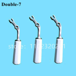 3 PCS Anti-rust Alloy Handle Crank Hand Shank Replacement Fittings For XUEQI Soft Serve Ice Cream Makers