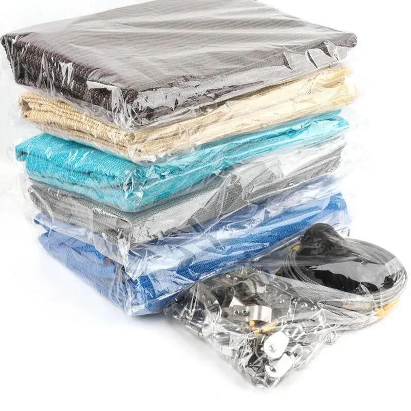 Description Picture 3 of itemHDPE Includes Accessories Wave Sunshade Net Outdoor Shade Mesh Decorations Garden Buildings Pergola Full Folding Awnings