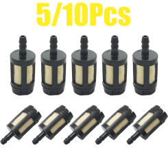 5/10PCS General Fuel Filter For Gasoline Garden Machinery Grass For Chainsaws Blowers Trimmer Chainsaw Carburetor Garden Tools