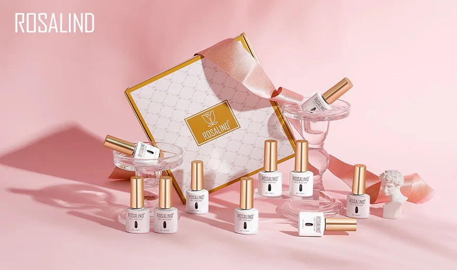 Description Picture 3 of itemROSALIND Nail Gel Polish Neon Hybrid Varnish Semi Permanent Nail Art Design Soak Off Top Base Coat Esmalte UV Gel Nail Polish