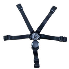 Replacement 5-Point Magnetic Harness secure five-point harness with a magnetic buckle For Baby stroller baby mattress rocker