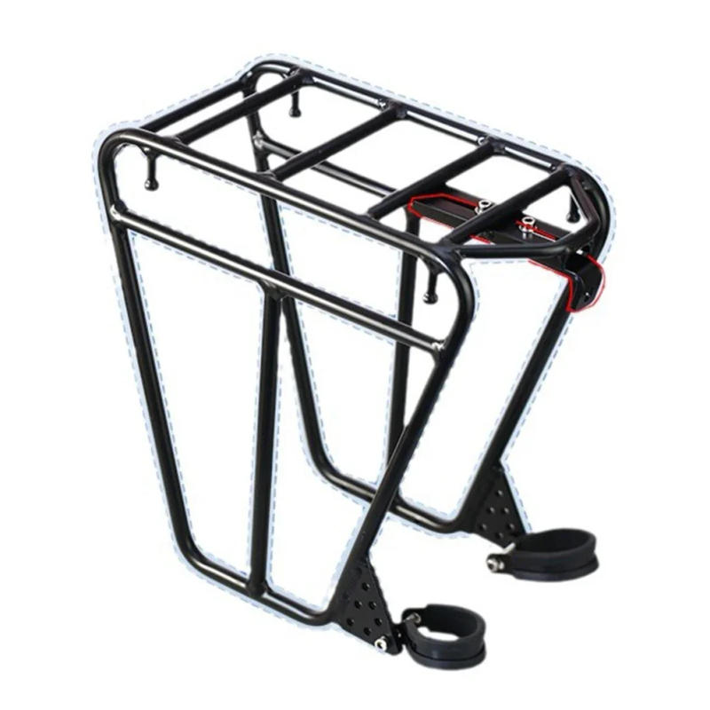 Description Picture 4 of itemMountain Bike Front Rack For 26 27.5 29 Inch Bicycle Front Shelf Carrier V Disc Brake For-Universal Bag Hangers Aluminum Alloy