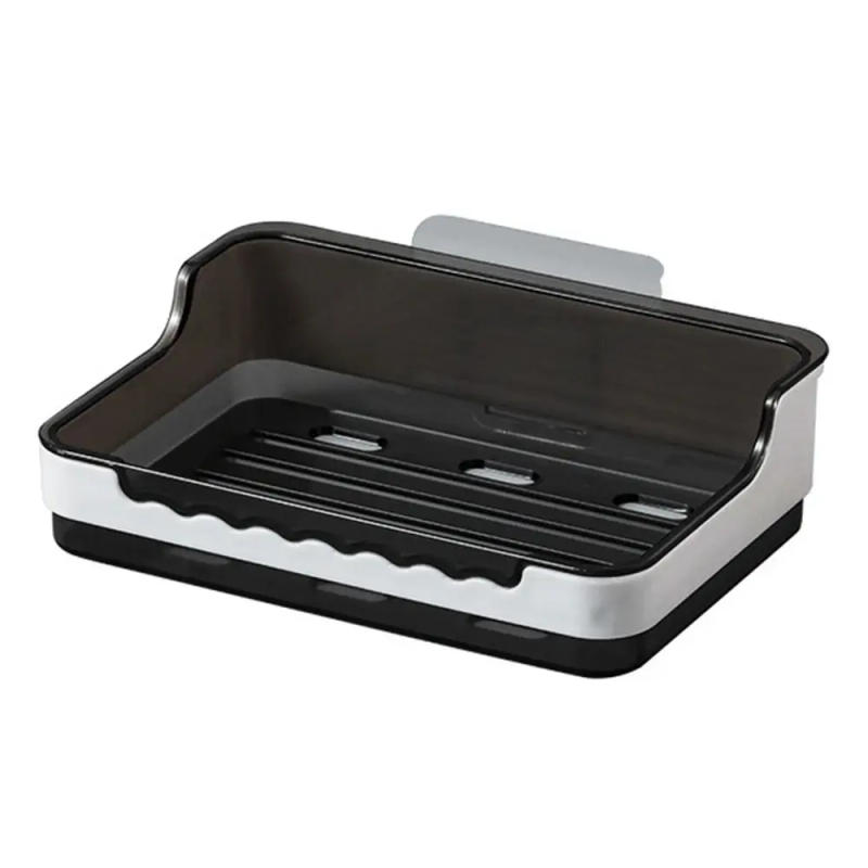 Description Picture 5 of itemNew Storage Holder Stand Tray Soap Dish Durable Fashion Soap Box Storage Rack Bathroom Kitchen Sink Organizer