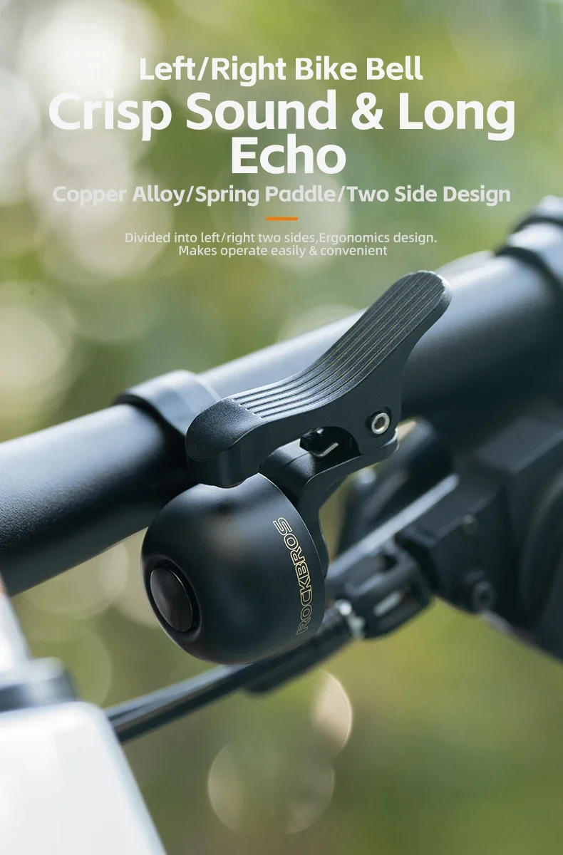 Description Picture 2 of itemBike Bell Horn Handlebar Cycling Call Bicycle Alloy Ring Crisp Sound Warning Alarm for Safety MTB Road Bicycle Bell