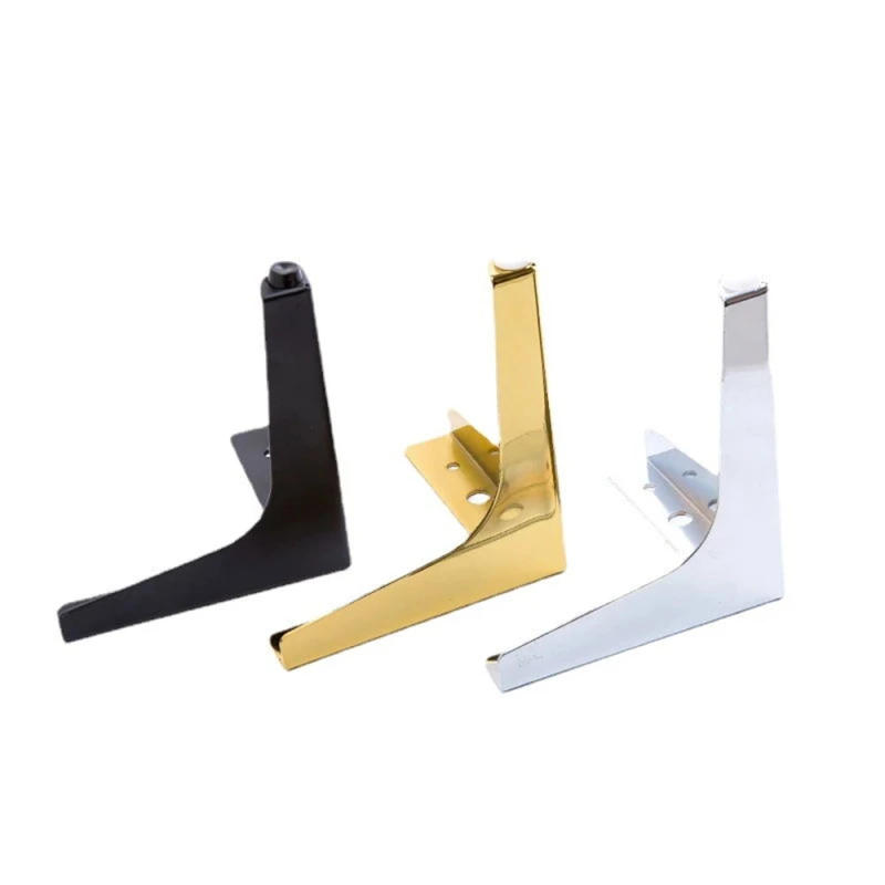 Description Picture 4 of itemIron Furniture Legs Replacement Right Angle Support Table Feet Home Metal Sofa Bed Leg with Anti-slip Foot Pad