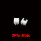 2Pin Male