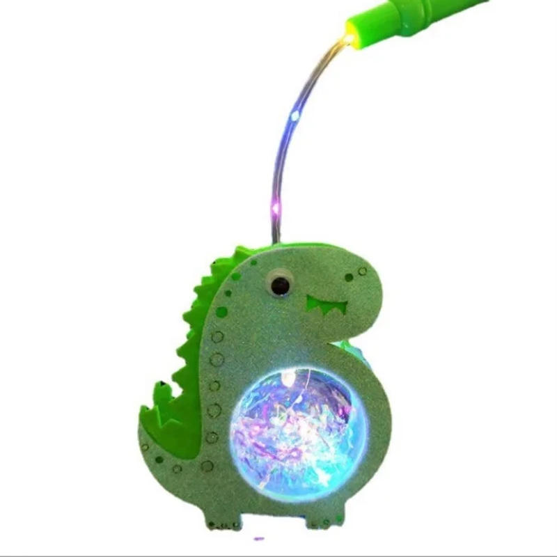 Description Picture 3 of itemChinese Lantern Portable Dinosaur Rabbit Flamingo Decor Lamp Children Toy Lamp Mid-Autumn Festival Spring Festival HalloweenGift