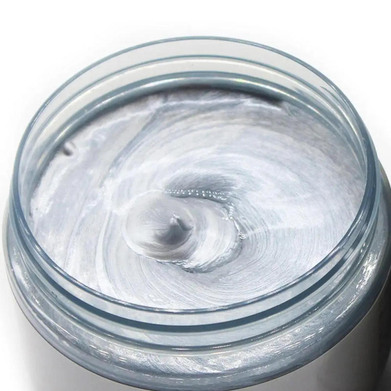 Description Picture 5 of itemTemporary Hair Color Wax Washable Mud Dye Cream Red Purple Grey Brown Black White Natural Cream Pomades For Kids Men Women