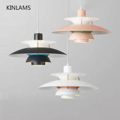 Ins Colorful Umbrella Pendant Lights Macaron Nordic LED Ceiling Lamp Art Decor Hanglamp Living Room Lamparas Lighting Fixtures