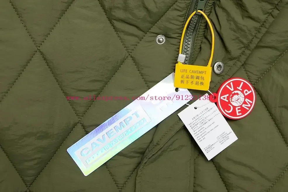 Description Picture 5 of itemCAVEMPT Bread Puffer Jacket Parkas for Men Women CAV EMPT Hooded Loose Thicken Down Coats High Street