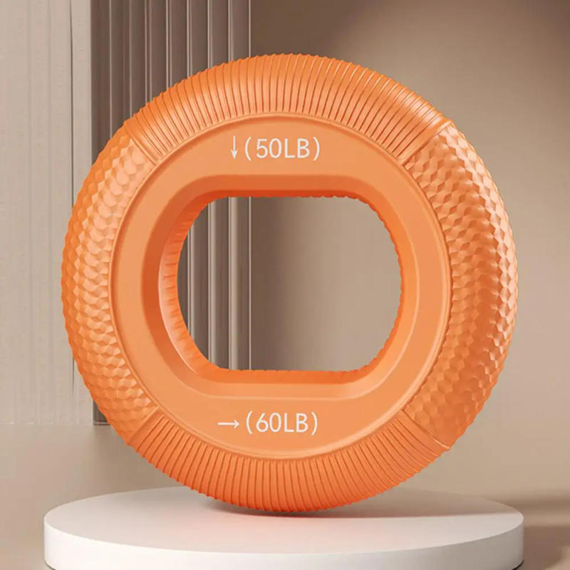 Description Picture 4 of itemAdjustable Hand Grip 20-80LB Silicone Finger Gripper Rings Strengthener Muscle Exerciser Home Gym Strength Training Equipment