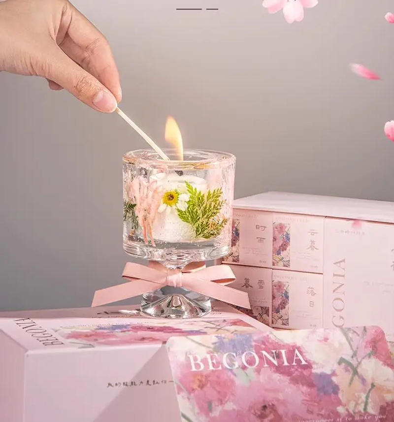 Description Picture 6 of itemAromatherapy Candle Gift Set Bedroom Pink Candle Birthday Gift