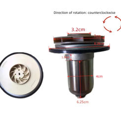 Gas Boiler Part Water Circulation Pump Rotor for Protherm GPD15-5S