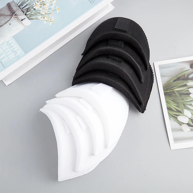 Description Picture 5 of item1Pair Sponge Shoulder Pad / thin Shoulder Pad Thick Shoulder Pad Summer And Winter Suit T-shirt shirt Clothes Thin Sponge Pad