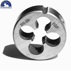 Cost Sale Of 9Sicr Made BSF 3/8"-20 Tap/Die And Set Kit For Hand Threading Steel Iron Aluminum Copper Workpieces With Wrench