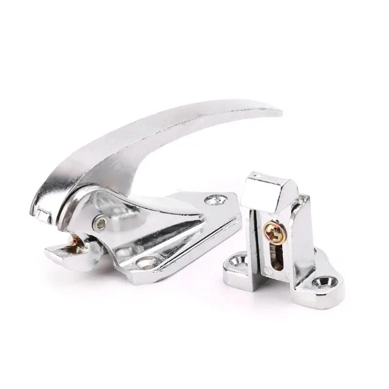 Description Picture 2 of itemZinc Alloy Door Handle Lock Spring Loaded Pull Handle for Latch For Oven Refrige 594C